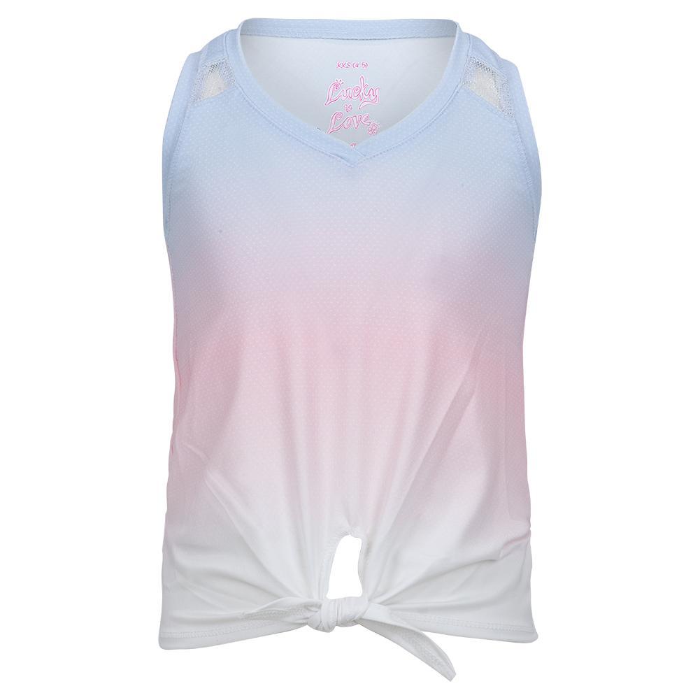 Girls' Mystique Ombre Tennis Tank Top - Breathable Glace Fabric for Sports & Casual Wear | Perfect for Tennis, Gym & Everyday Outfits