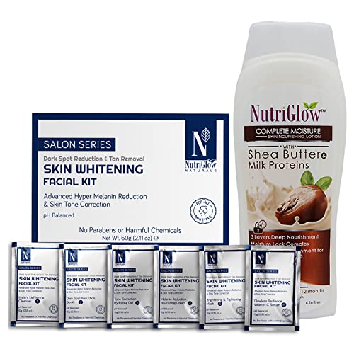 Skin Whitening Facial Kit & Shea Butter Milk