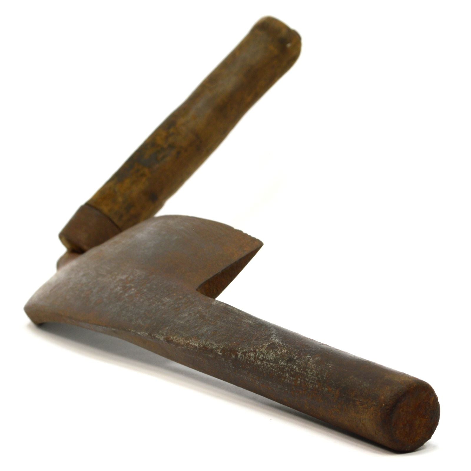 Antique COOPERS CHAMFER DRAW KNIFE by L&I.J WHITE - L Shaped 5 CURVED BLADE c1837 - Vintage Woodworking Tool for Barrel Making & Carpentry Projects