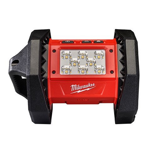 Milwaukee M18 LED Flood Light 2361-20 - 2000 Lumen Cordless Work Light (Tool Only, No Battery/Charger) - Perfect for Construction Sites, Garage Workshops & Outdoor Emergency Lighting