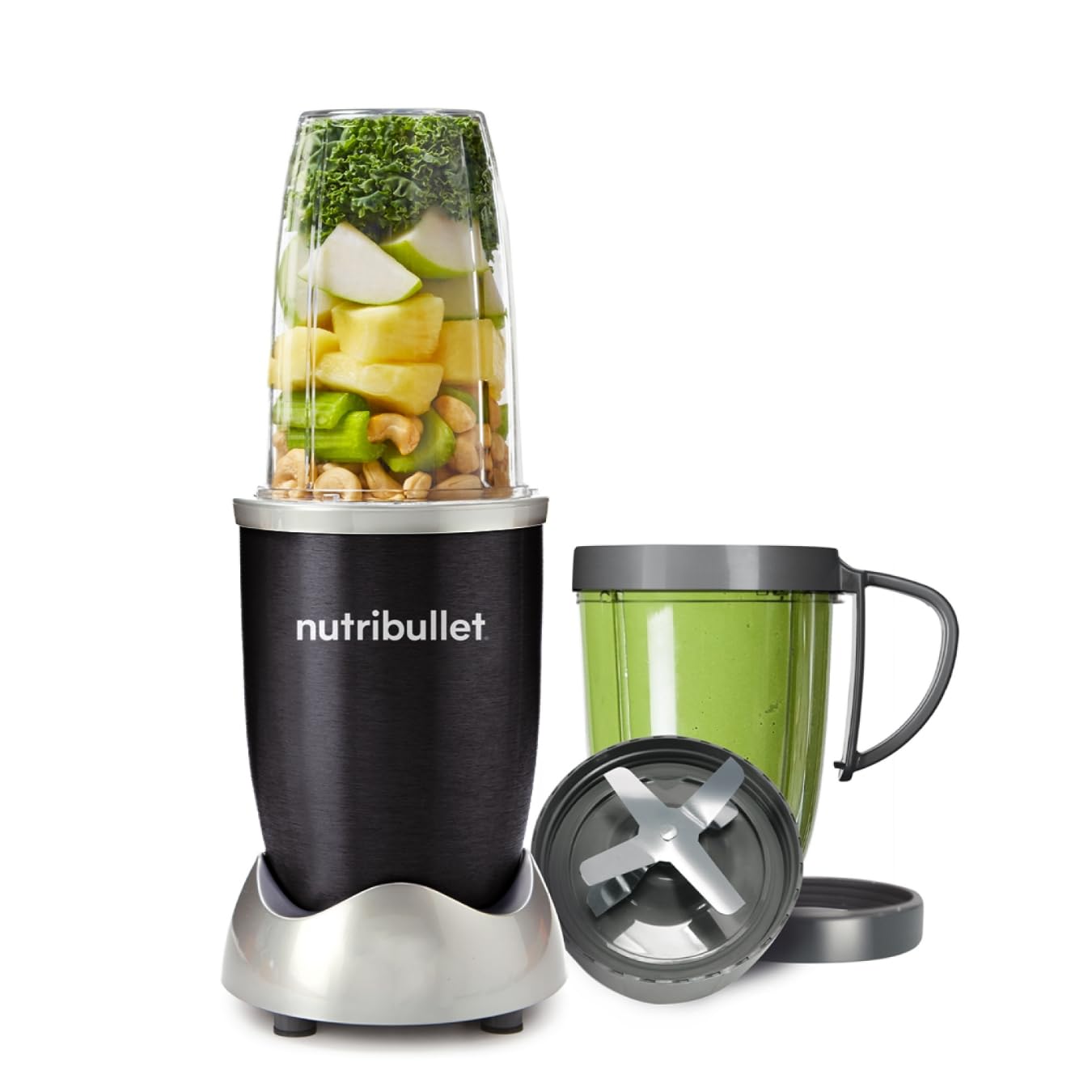 Nutribullet Blender 600 Series - 600W High-Speed Blender with 20,000 RPM & Cyclonic Technology - Perfect for Smoothies, Protein Shakes, Frozen Fruits, Nuts & Ice - Ideal for Post-Workout Recovery, Healthy Breakfast & Kitchen Meal Prep