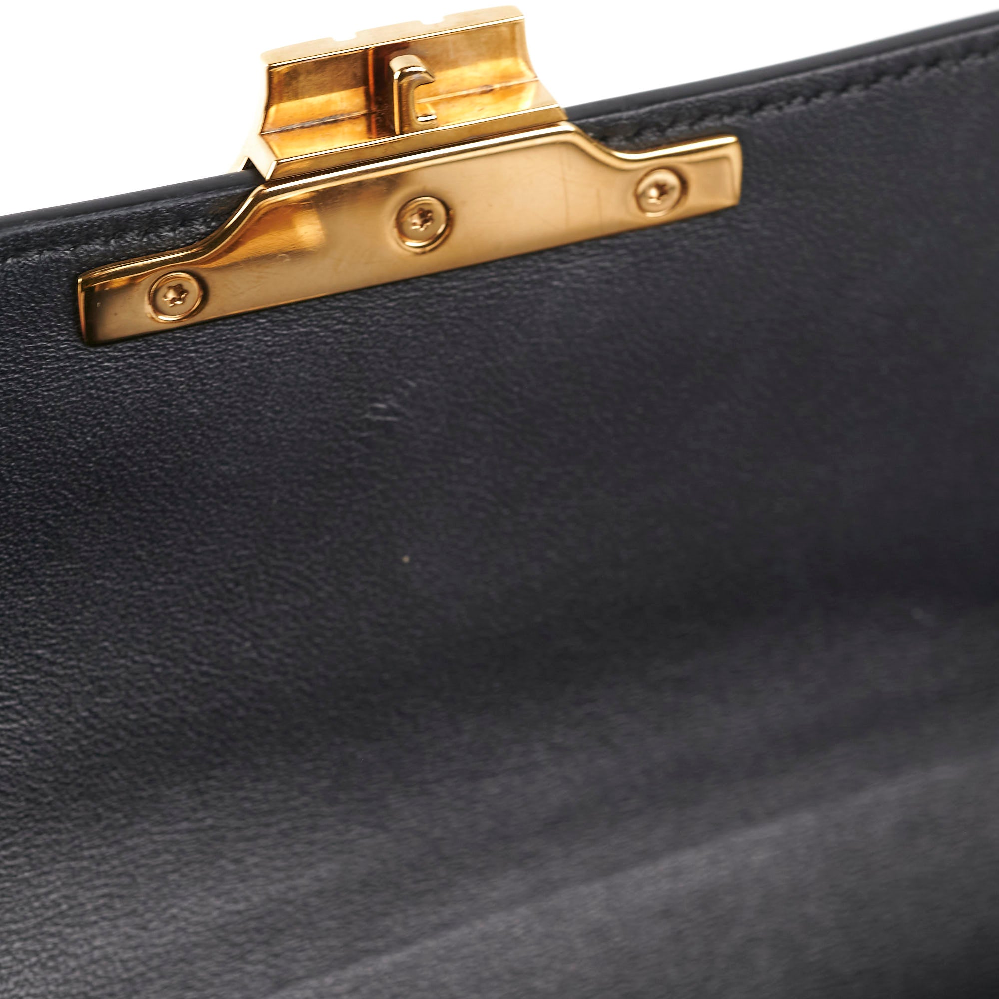 Celine Teen Triomphe Shoulder Bag in Black | Genuine Leather Crossbody Purse for Women | Perfect for Date Night, Office & Everyday Use