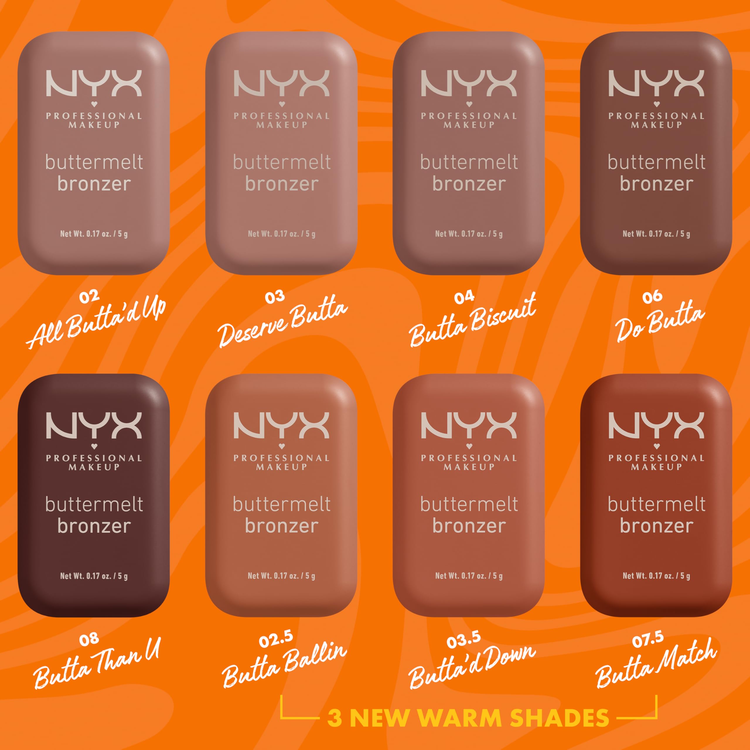 NYX PROFESSIONAL MAKEUP Matte Buttermelt Bronzer - Long Lasting 12-Hour Wear, Vegan & Cruelty Free Face Makeup - Butta Than U Shade | Perfect for Contouring & Everyday Natural Glow
