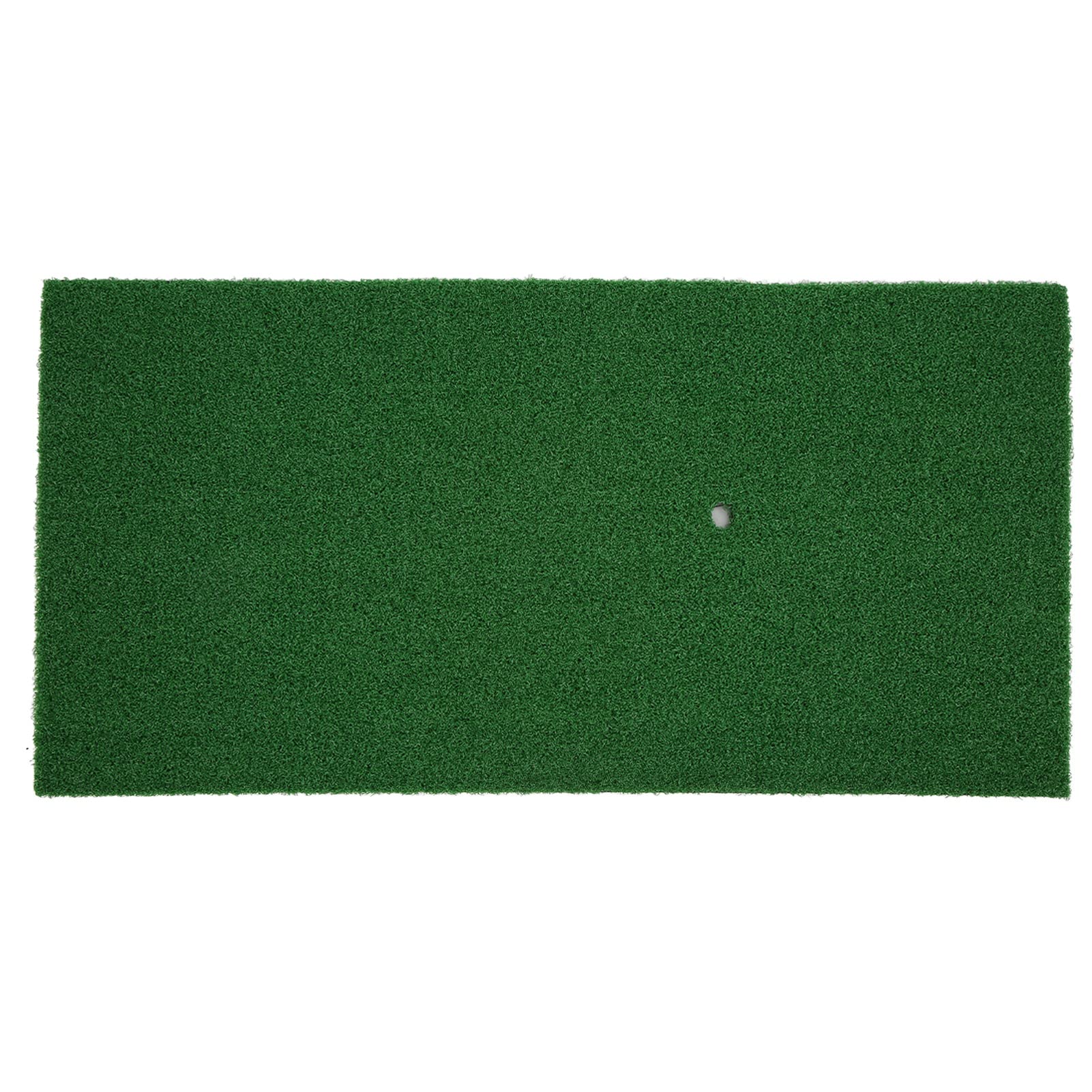 Qqmora Golf Practice Mat - Non-Slip PVC Base, Premium Green Hitting Grass Pad for Indoor Golf Training | Perfect for Living Room, Backyard & Home Golf Simulator Setup