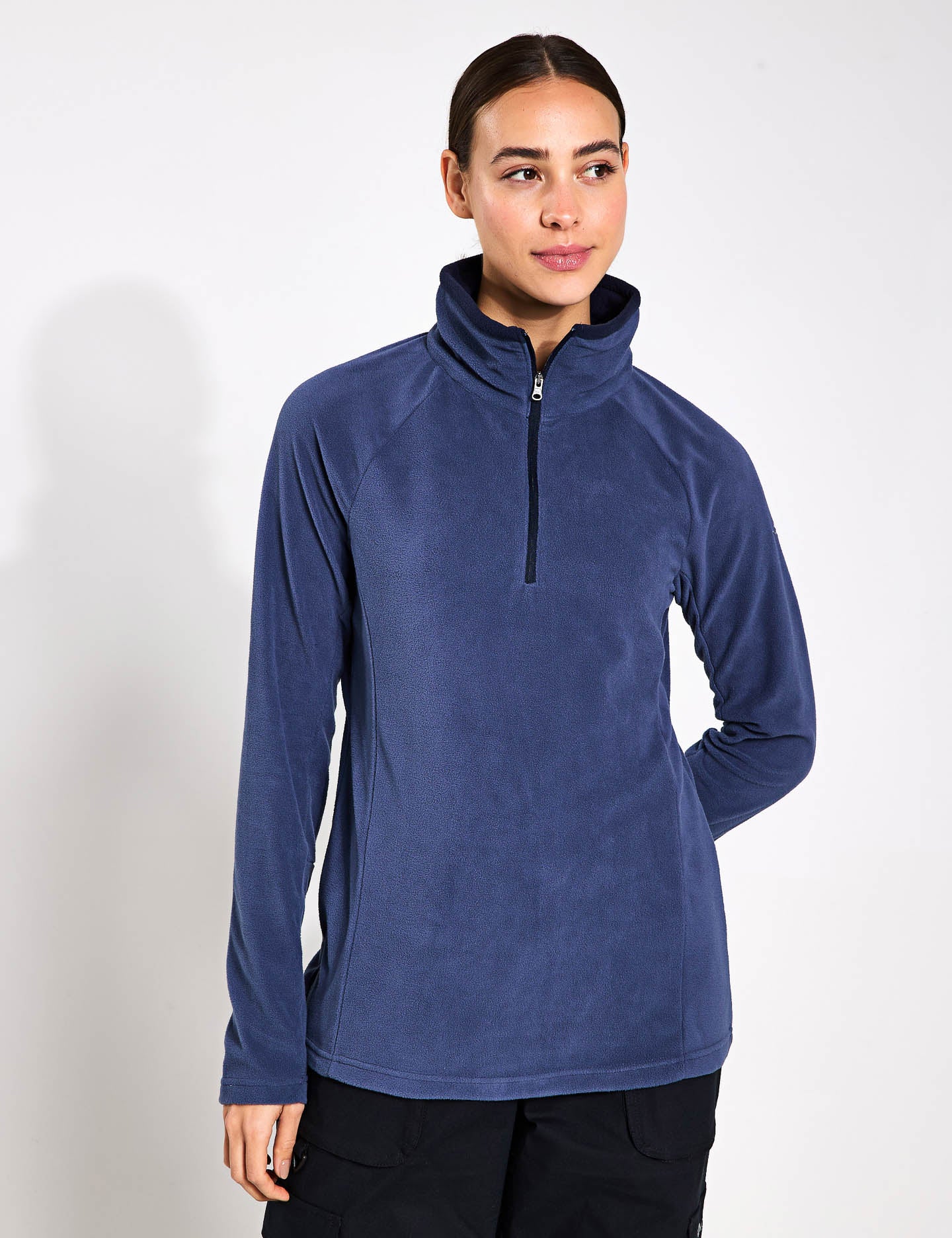Glacial IV Half Zip Fleece Jacket for Men - Warm Winter Pullover with Nocturnal Design - Perfect for Hiking, Camping & Outdoor Adventures