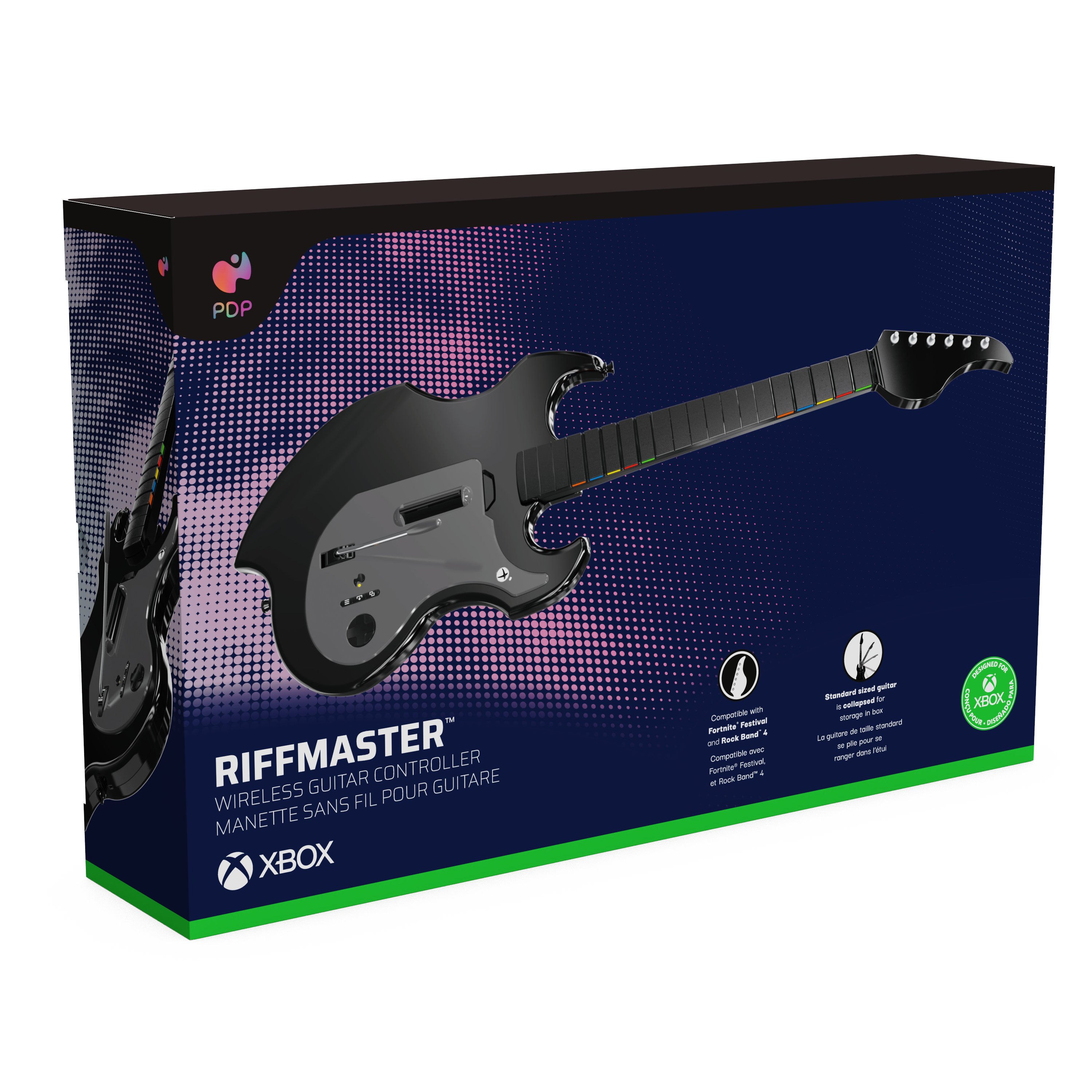 RIFFMASTER Wireless Guitar Controller for Xbox Series X|S, Xbox One & PC - Rock Like a Pro with Seamless Gameplay for Music & Rhythm Games