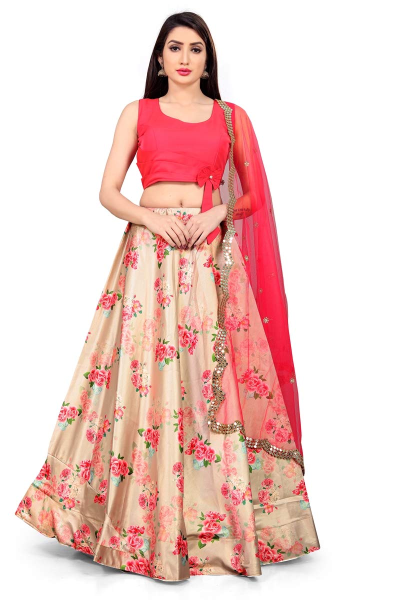 REKHA Women's Floral Wrap Dress - Elegant Summer Casual Dress for Beach, Vacation & Date Night | Lightweight V-Neck Midi Dress for Outdoor Parties, Brunch & Travel