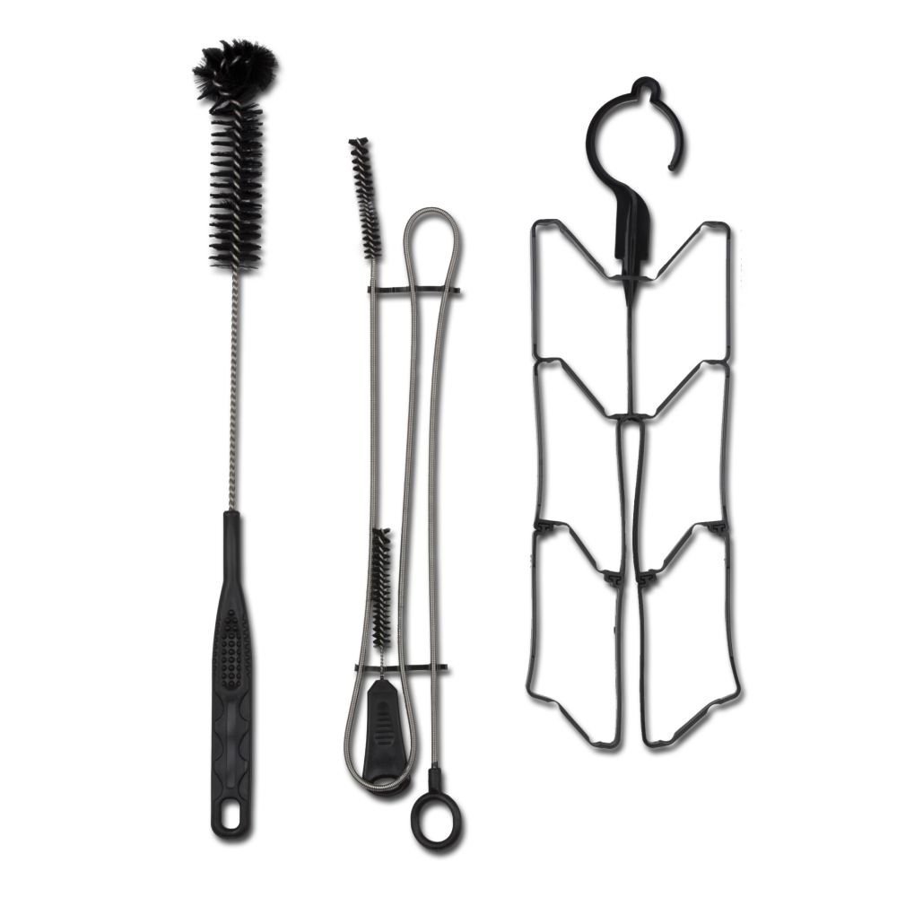 Mil-Tec 4-in-1 Hydration Pack Cleaning Kit - Water Bladder Cleaning Brush Set for Hydration Packs, CamelBaks & Water Reservoirs - Perfect for Hiking, Camping & Outdoor Adventures