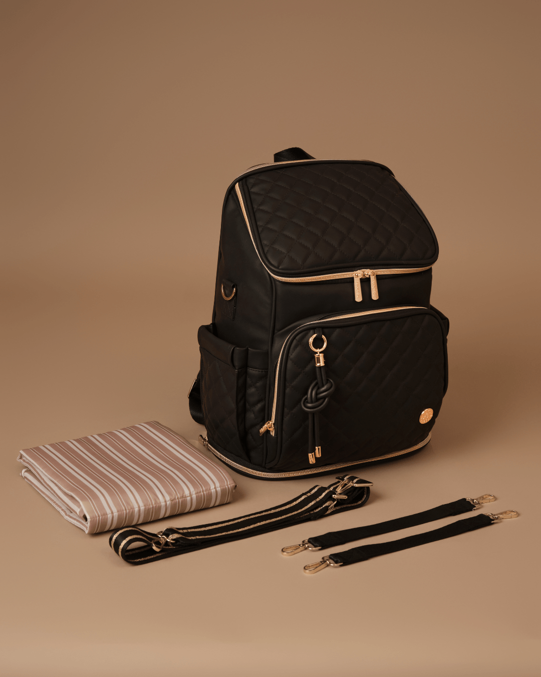 The City Trooper Black - Stylish & Durable Men's Backpack for Work, Travel & Outdoor Adventures
