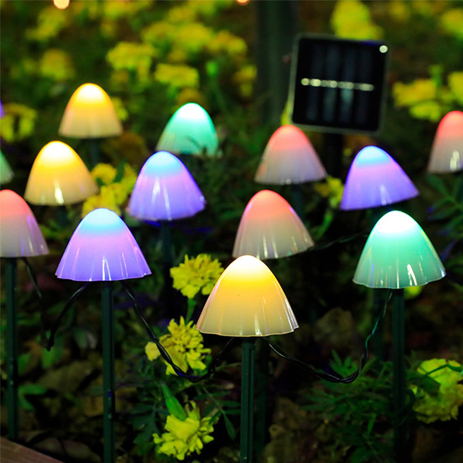 Solar Powered Outdoor String Lights - Waterproof LED Fairy Lights for Garden, Patio, Party & Wedding Decorations | Energy Efficient & Weather Resistant