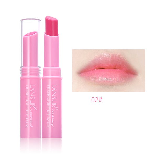 LANSUR Long Lasting Moisturizing Temperature Changing Lip Balm - Hydrating Color Changing Lip Care for Day & Night Use