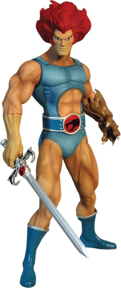 THUNDERCATS Mega Scale Lion-O Deluxe Edition Action Figure - Collectible Toy for Fans & Display - Perfect for Home Decor, Gift Giving, and Pop Culture Collections