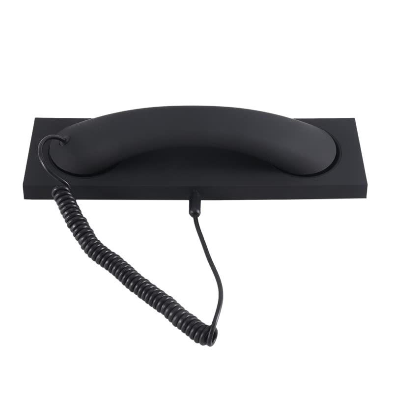 GRARRO Universal Retro Phone Handset - 3.5mm Smartphone Headset with Microphone for Landline & Mobile Calls | Perfect for Vintage Style Phone Booths, Home Offices & Themed Events