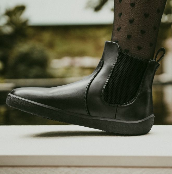 Barefoot Boots for Women - Be Lenka Entice Neo All Black | Minimalist Comfort Shoes for Walking, Hiking & Everyday Wear