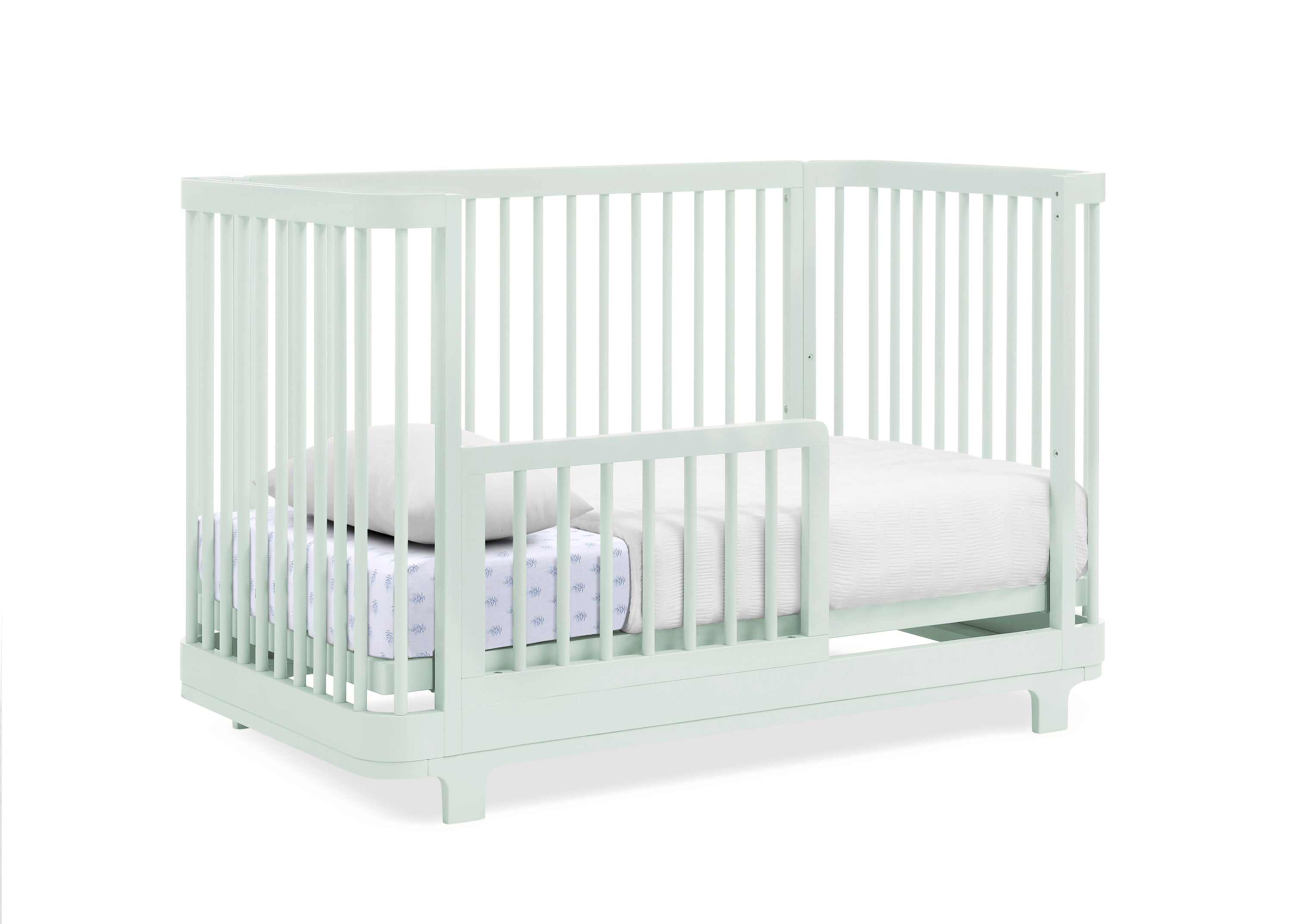 Nest 4-in-1 Convertible Baby Crib - Toddler Bed, Daybed & Full-Size Bed - Safe Nursery Furniture for Newborn to Teen - Perfect for Bedrooms, Daycare & Guest Rooms