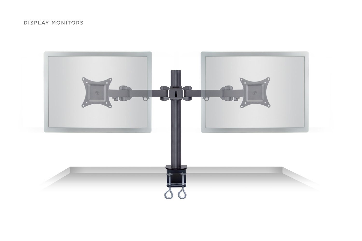 SIIG Adjustable Dual Monitor Stand for 13