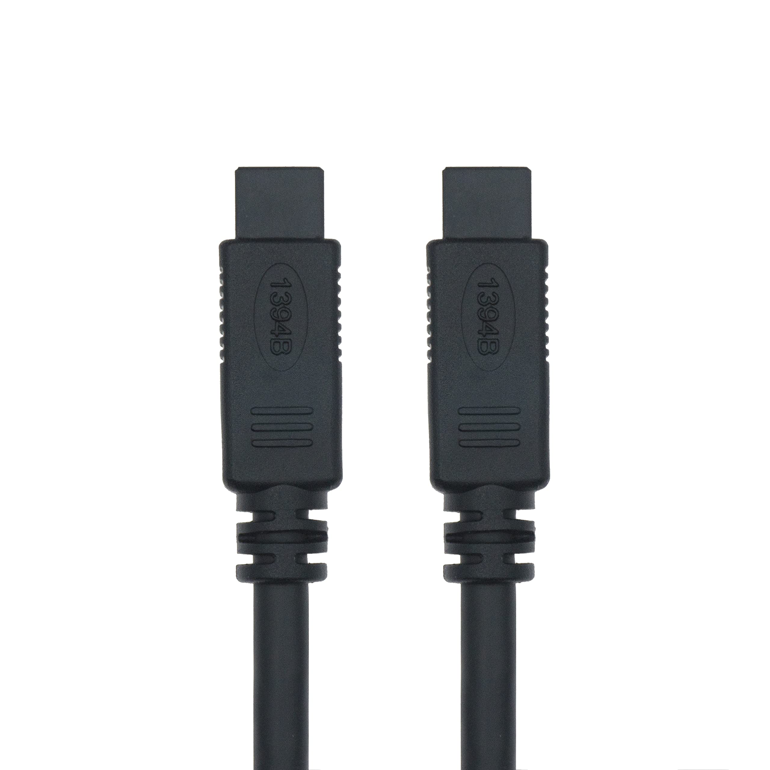 Firewire 800 Cable IEEE 1394 9Pin to 9Pin Male to Male 6ft for DV Camera, Digital Camcorder, Printer, Scanner & External Hard Drive | High-Speed Data Transfer for Professional Video Editing & Media Storage