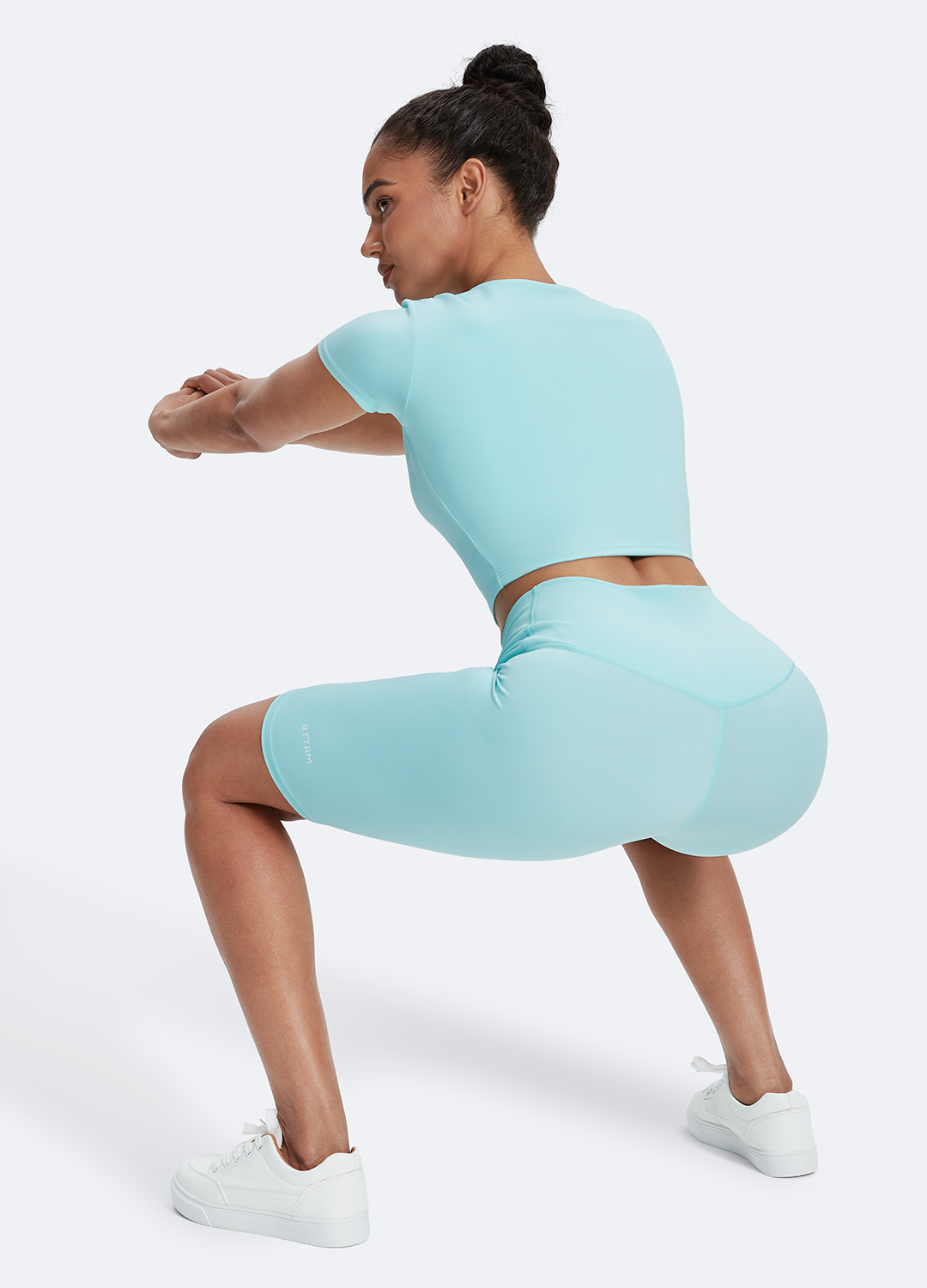 High-Waisted Sculpting Fit Pilates Shorts for Women - Tummy Control & Comfort - Perfect for Yoga, Gym & Workout