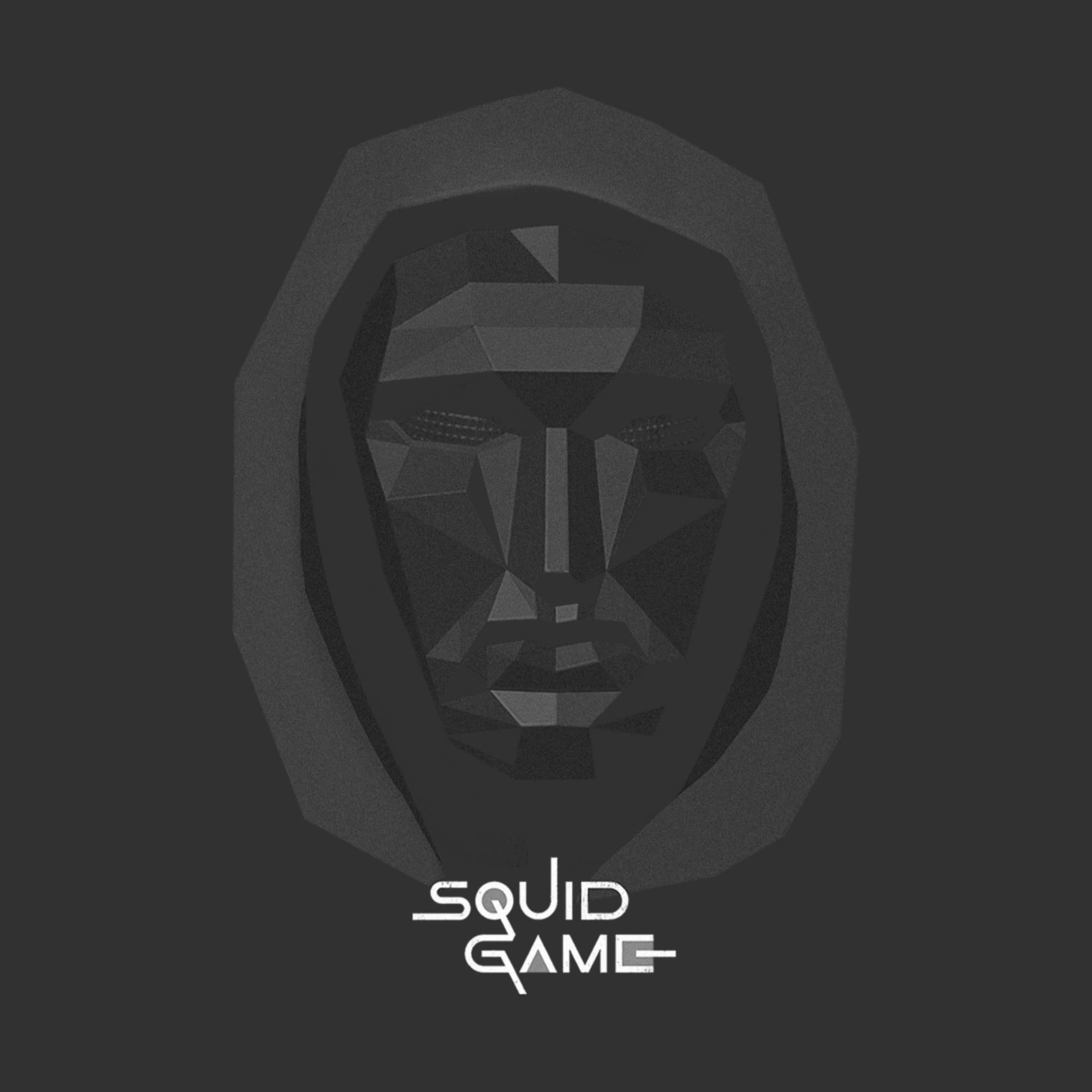 Men's Squid Game Front Man Geometric Print T-Shirt | Cool Graphic Tee for Cosplay, Halloween & Casual Wear