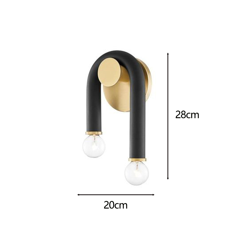 U-Shaped Tube Chandelier - Modern Exclusive Lighting Fixture for Dining Room, Living Room & Bedroom Decor