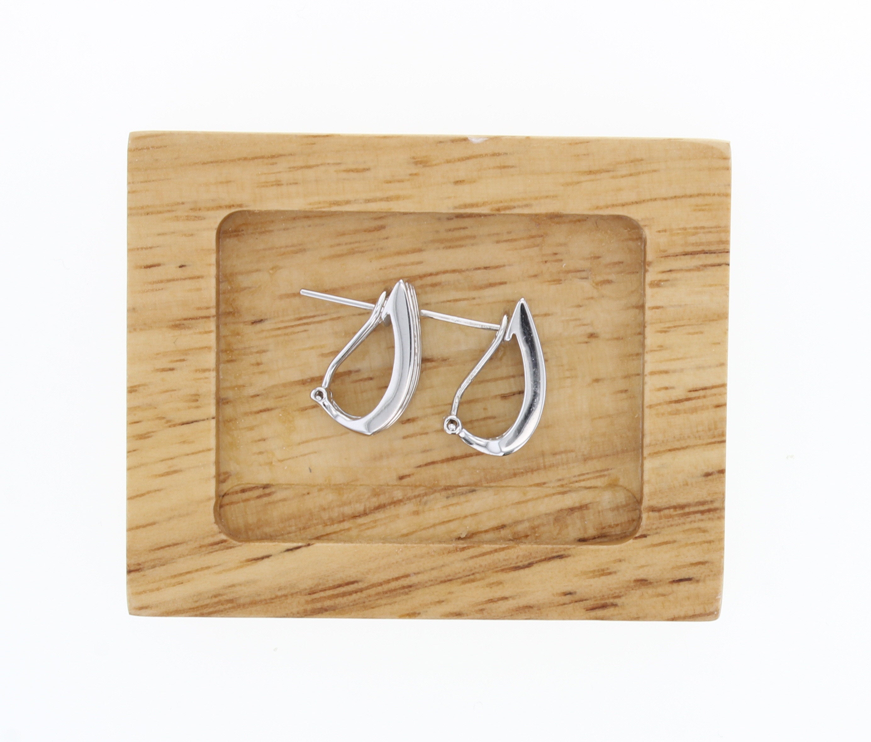 1.50cttw Princess Cut Diamond Earrings in 14k White Gold - Elegant Jewelry for Weddings, Anniversaries & Special Occasions