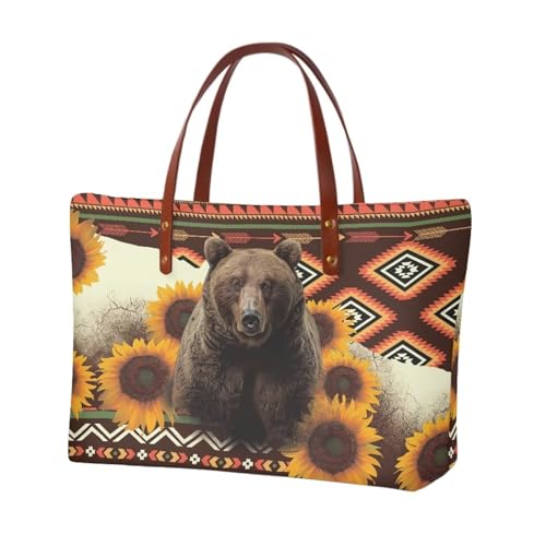 Aztec Bear Sunflower-brown