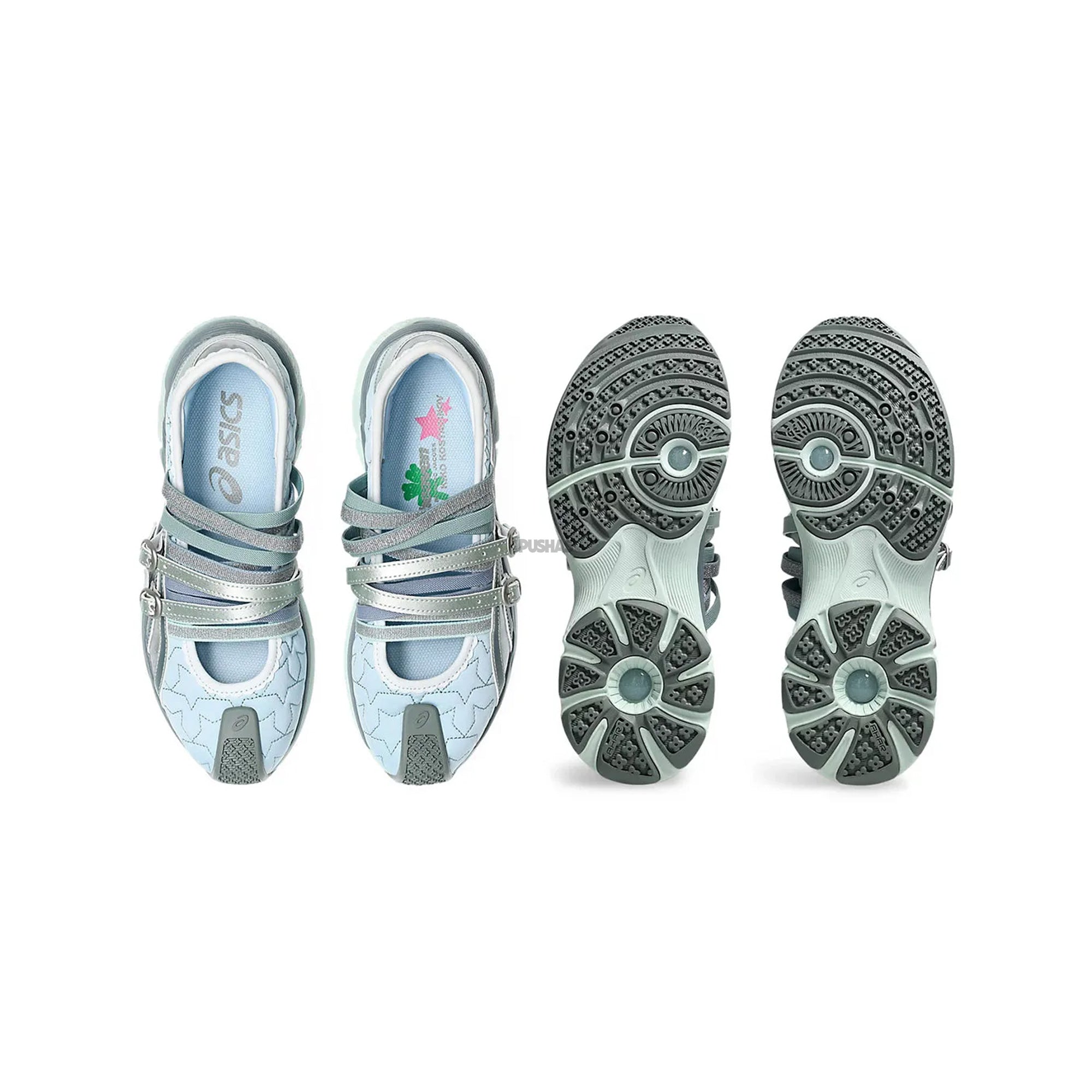 ASICS Gel Lokros Heaven by Marc Jacobs Kiko Kostadinov 'Faded Denim' Women's Running Shoes (2024) - Lightweight Comfort for Jogging, Gym Workouts & Casual Wear