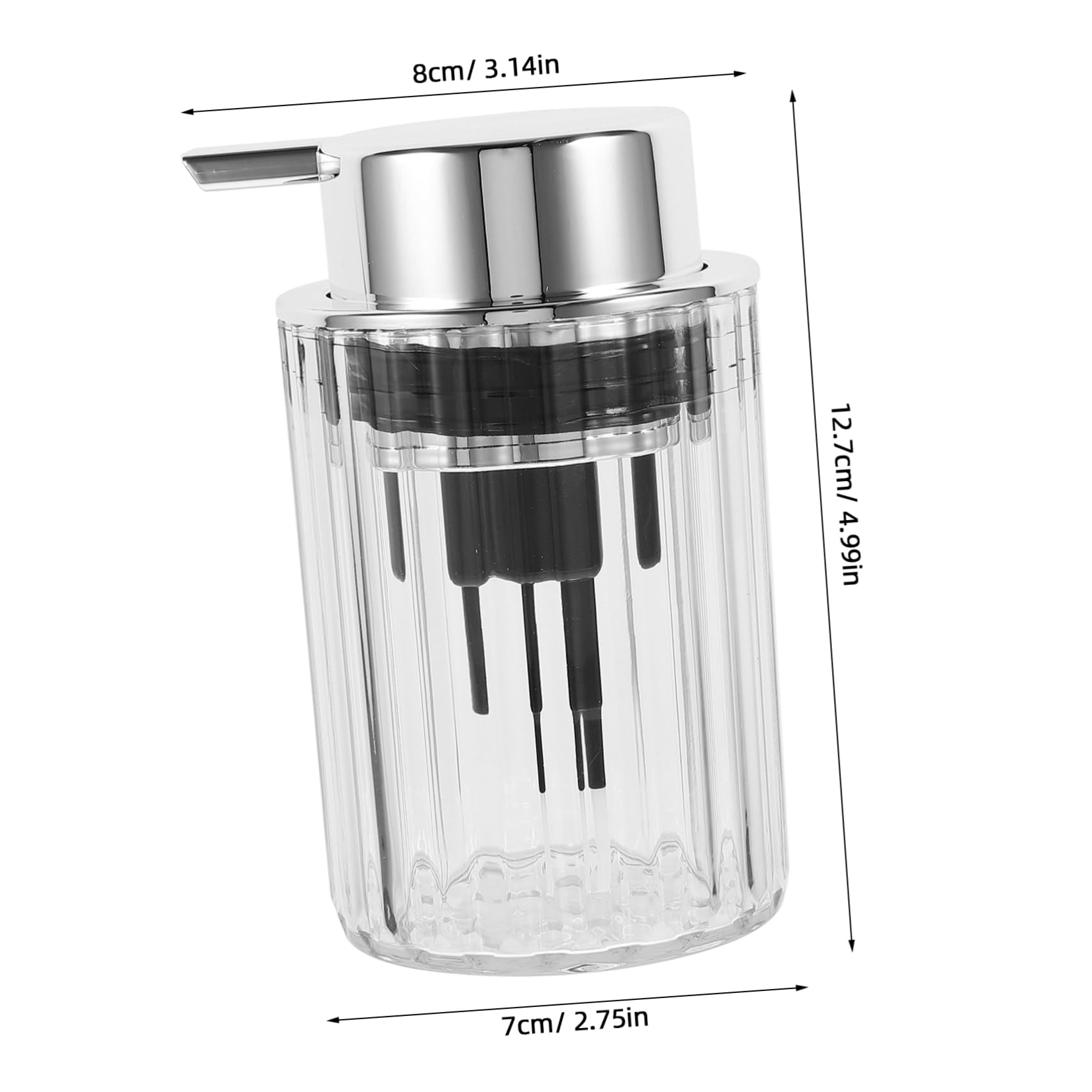 FRCOLOR Facial Foam Maker - Portable Foaming Bottle for Face Wash & Hand Soap | Creates Rich Lather for Gentle Cleansing | Perfect for Skincare Routine, Travel & Pet Grooming