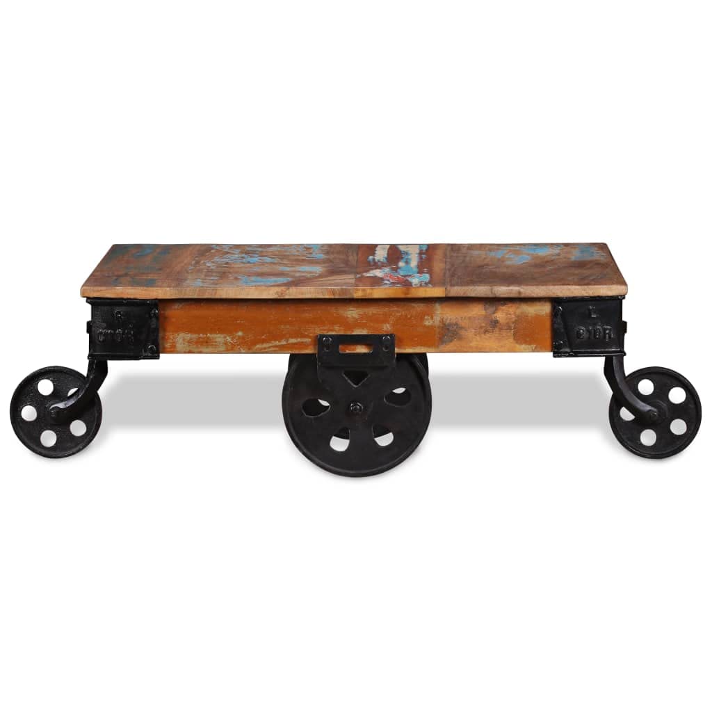CHARMMA Reclaimed Wood Coffee Table 35.4