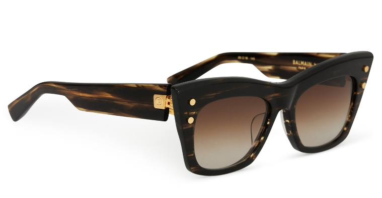 Balmain B II BPS101 Luxury Sunglasses - Polarized UV Protection for Men & Women - Perfect for Driving, Travel & Outdoor Activities