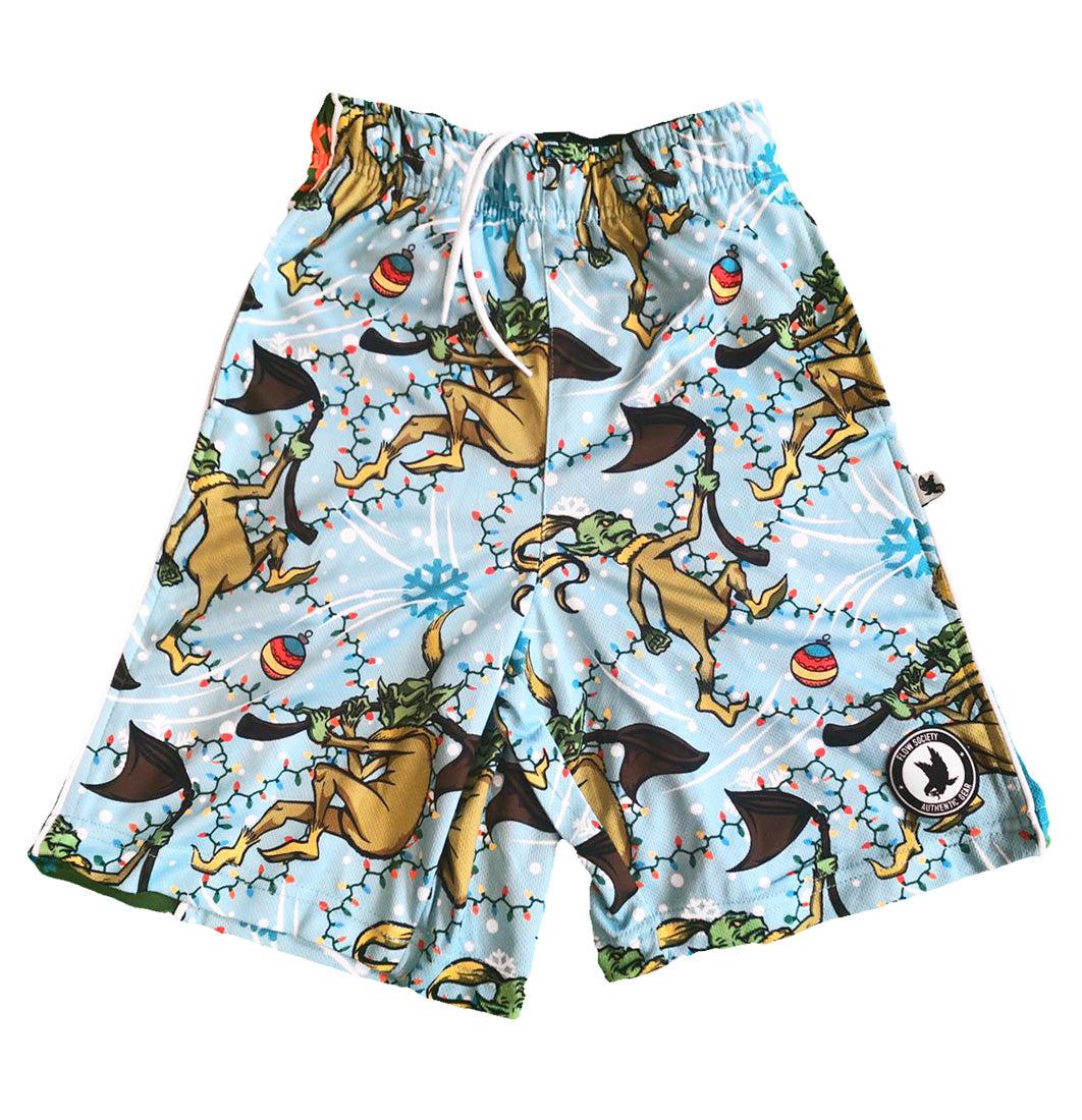 Boys Grouch Attack Shorts - Comfortable Kids' Athletic Shorts for Running, Playing & Outdoor Activities