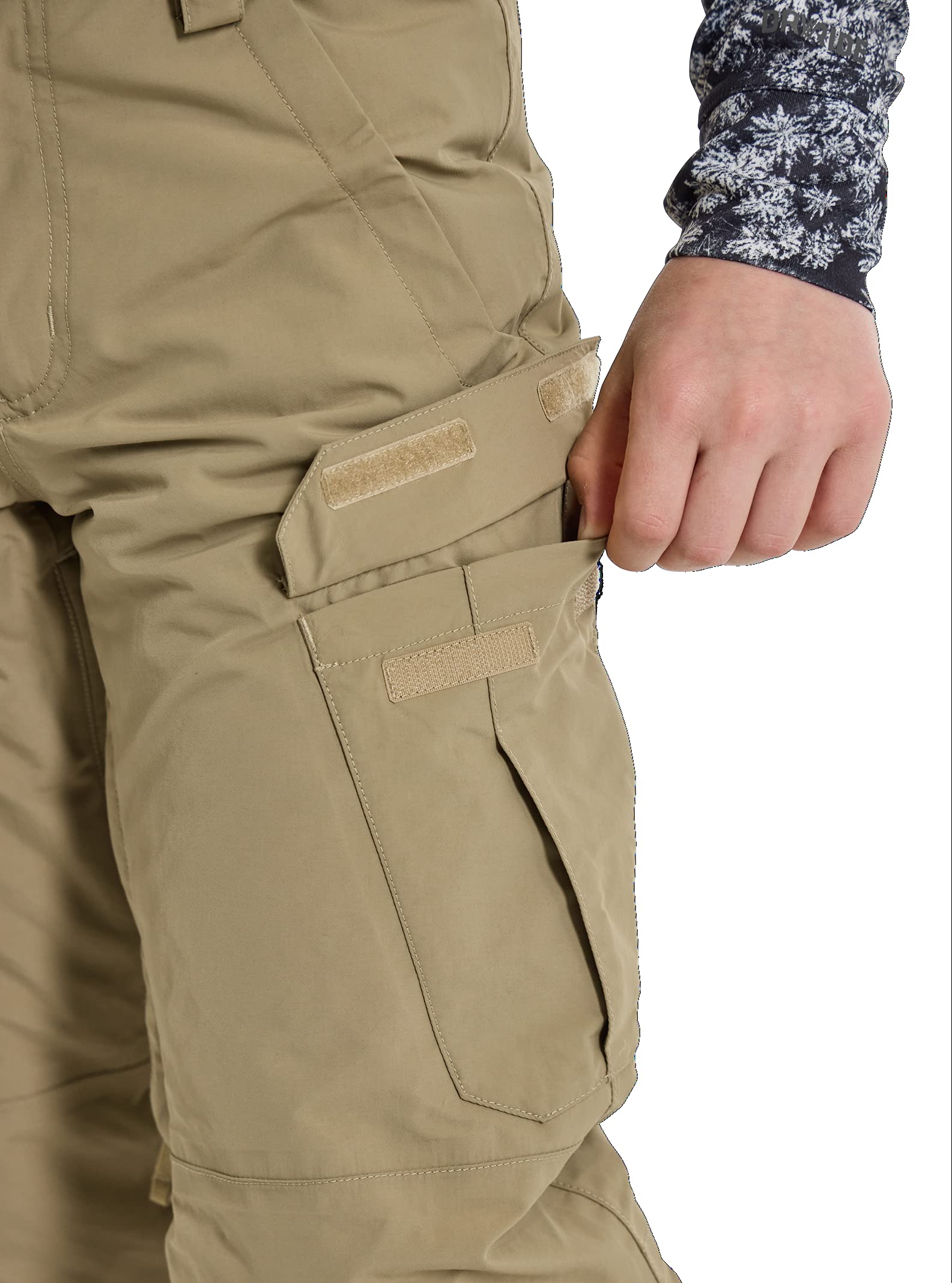 Burton Boys' Exile 2L Cargo Pants for Kids - Durable Outdoor Adventure & School Pants with Multiple Pockets | Perfect for Hiking, Camping, and Everyday Wear