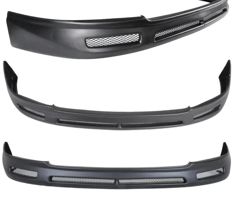 2009-2015 Mitsubishi Lancer ES B-Style Front Bumper Lip Spoiler - Unpainted PP Material for Enhanced Aerodynamics & Sporty Look | Perfect for Car Enthusiasts & Street Racing