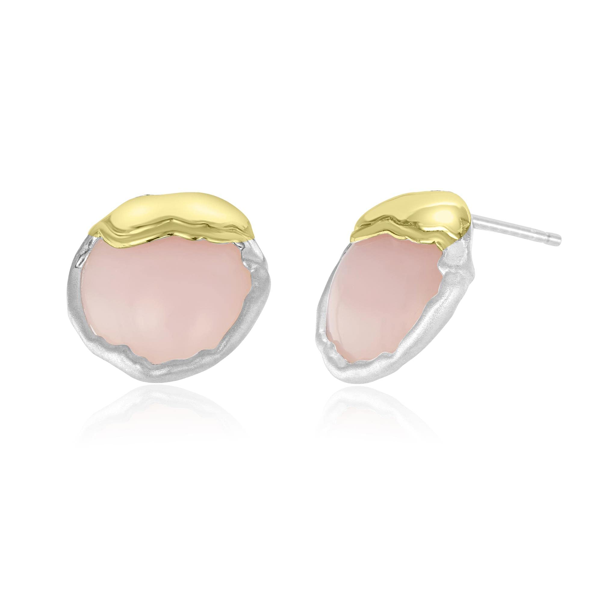 Sterling Silver Gemstone Stud Earrings for Women | Genuine Birthstone Jewelry Gift for Birthday, Wedding, Anniversary | Perfect for Everyday Wear & Special Occasions