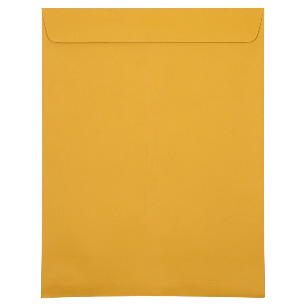 JAM PAPER 10 x 13 Open End Catalog Premium Manila Envelopes - Bulk Pack of 500 - Perfect for Business Mailings, Invoices, and Direct Marketing Campaigns