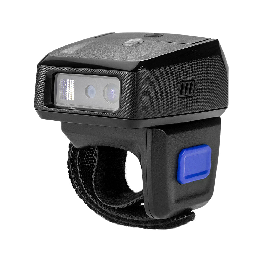 RS 9000 2D Finger Barcode Scanner - High-Speed Wireless Bluetooth Barcode Reader for Retail, Warehouse & Inventory Management | Perfect for POS Systems, Mobile Shopping & Logistics Tracking