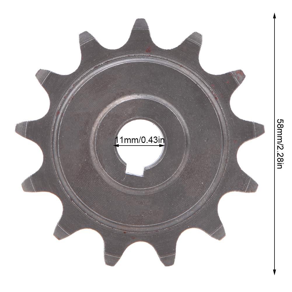 13T Bike Sprocket - Lightweight Small Chain Sprocket with Smooth Performance | Durable Pinion Gear for Easy Installation | Perfect for Road Bikes, Mountain Bikes & BMX Cycling Accessories