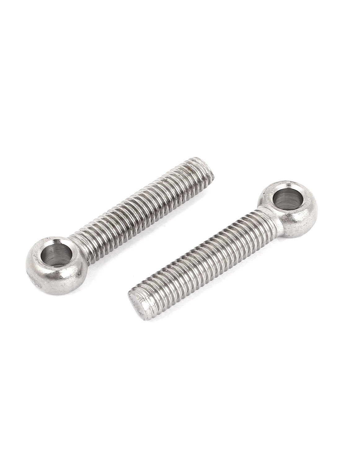 Stainless Steel Eye Bolts M8x40mm (2Pcs) - Heavy Duty Lifting for Machinery