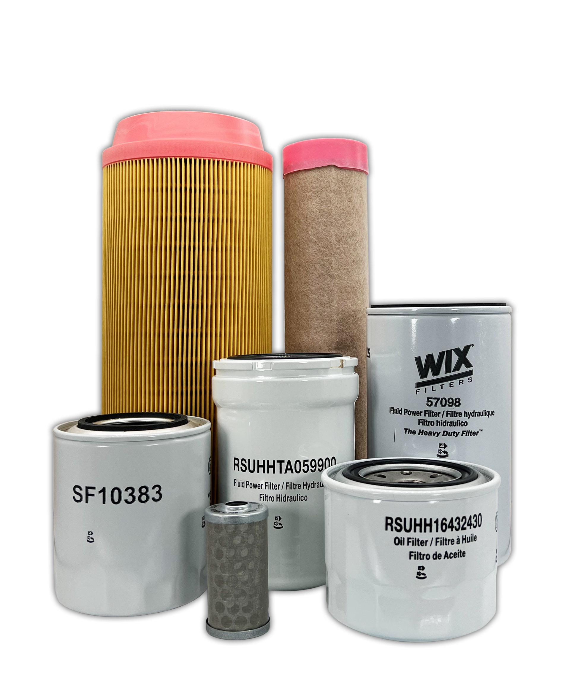 Kubota L4060HST Tractor Maintenance Filter Kit by HERO® - Air, Oil & Fuel Filters Replacement Set for Tractor Engine Care | Ideal for Farm Equipment Maintenance & Agricultural Machinery Servicing