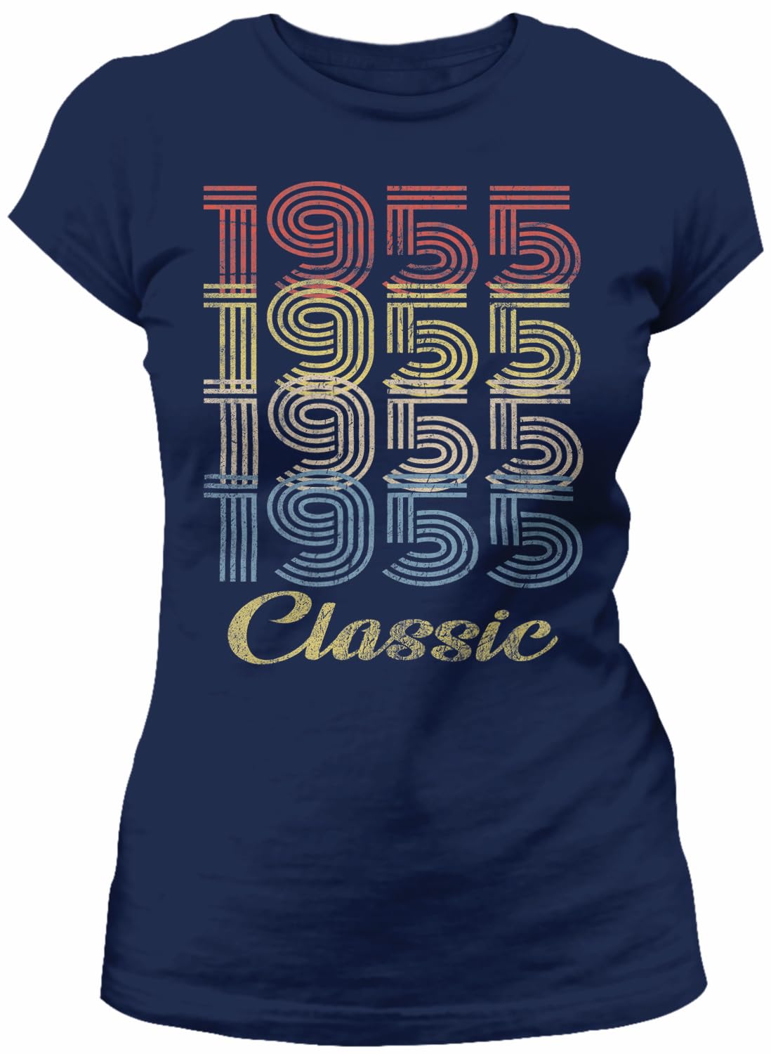 70th Birthday Gift for Women - Vintage 1955 Retro T-Shirt for 70 Year Old - Perfect for Birthday Parties, Family Celebrations & Milestone Gifts