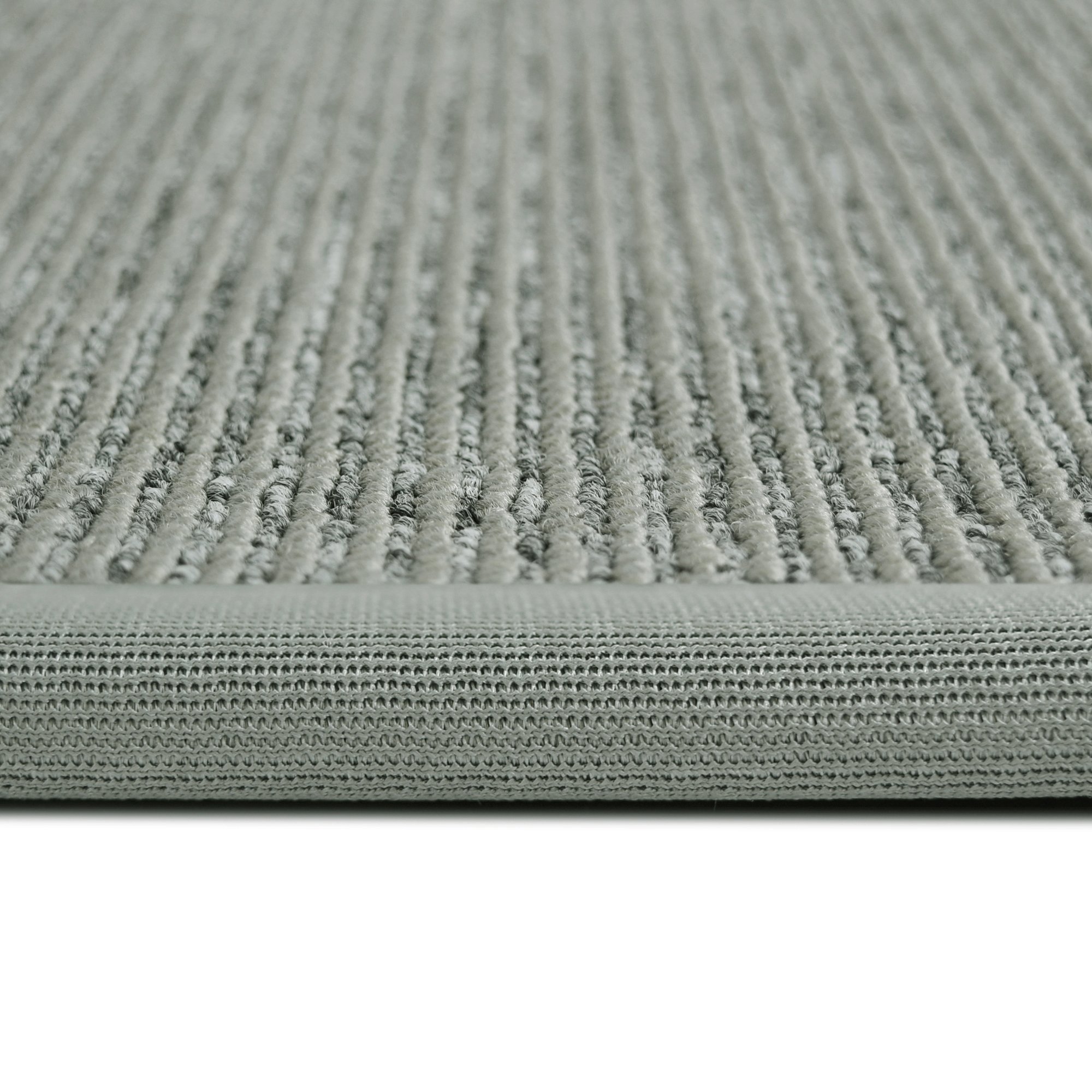 Premium Synthetic Sisal Runner Rug - Soft, Stain Resistant & Easy to Clean - Silver Grey 28.5