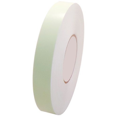 Glow in the Dark Tape - 1 Inch x 50 Yards (12 Rolls) - 10 Hour Long Lasting Glow - High Visibility Safety Tape for Emergency, Nighttime Marking, and DIY Projects