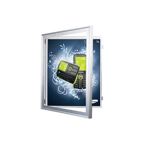 Designer SwingFrame LED Backlit Poster Light Box - 15+ Sizes with Swing Open Metal Frame - Perfect for Retail Displays, Restaurants & Home Decor