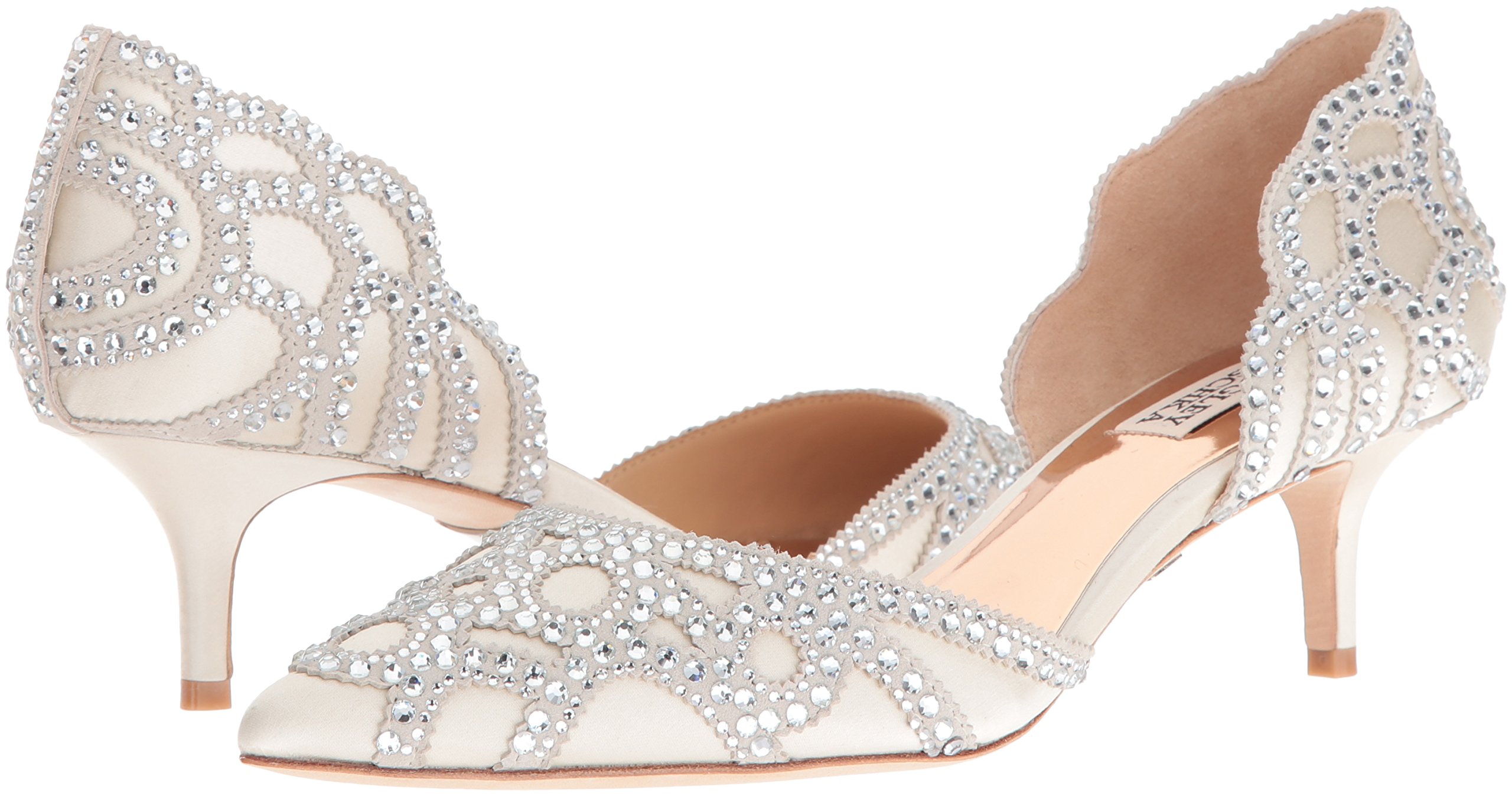 Badgley Mischka Women's Ginny Dress Pump - Elegant High Heel Shoes for Weddings, Parties & Formal Events | Comfortable & Stylish Women's Dress Shoes