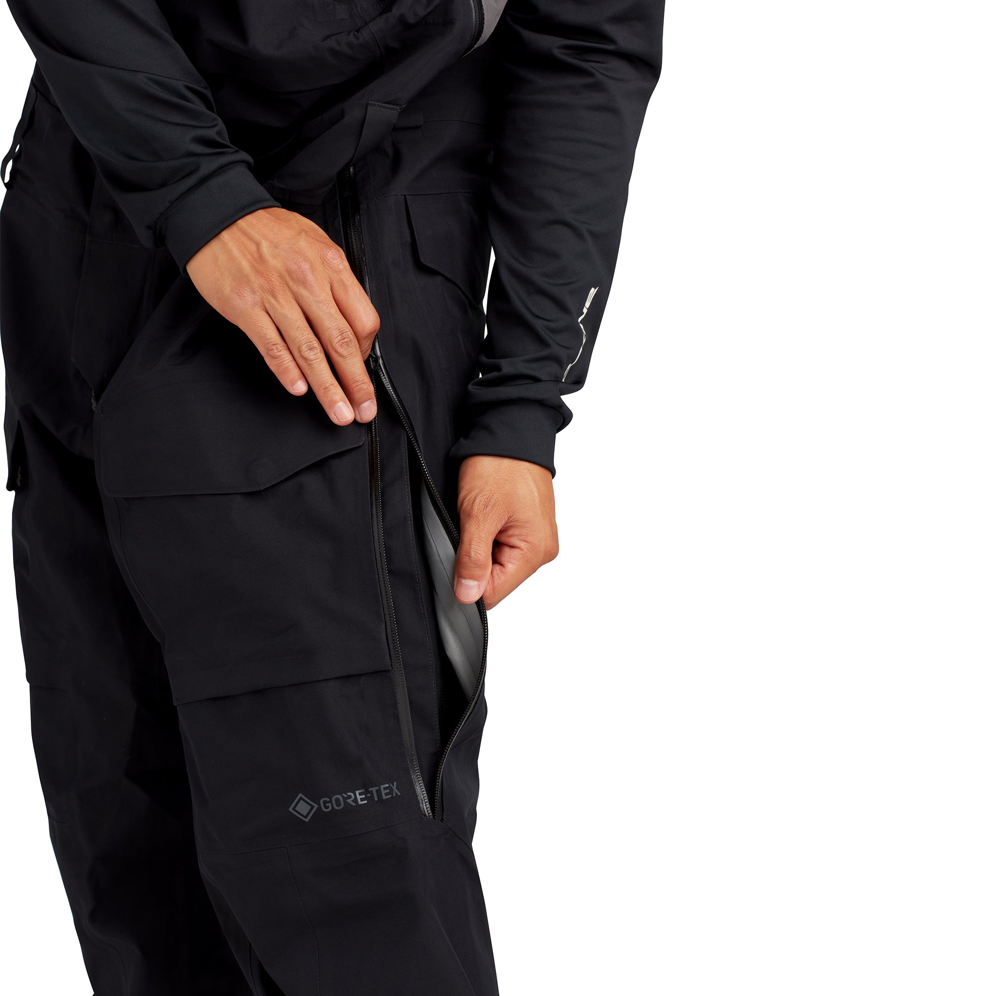 Stoker Gore-Tex 3L Bib Pants for Men - Waterproof Ski & Snowboard Bib Overalls for Winter Sports & Outdoor Activities