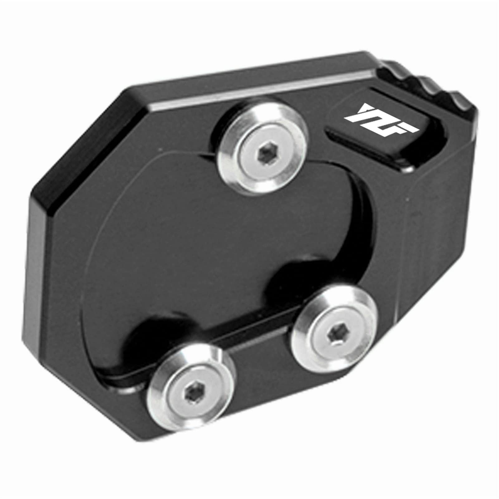 Yamaha YZF1000 Motorcycle Side Stand Kickstand Extension Pad (2009-2015) - Black | Enhanced Stability & Parking Safety for Yamaha Sport Bikes | Perfect for Garage Storage, Road Trips & Secure Parking