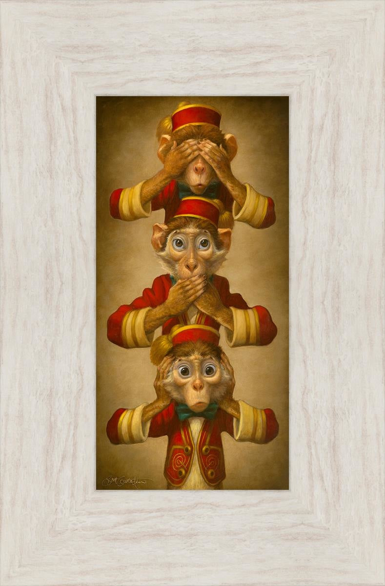 No Evil by Scott Gustafson - Premium Fantasy Art Print for Home & Office Decor | Perfect for Living Rooms, Bedrooms & Gifts