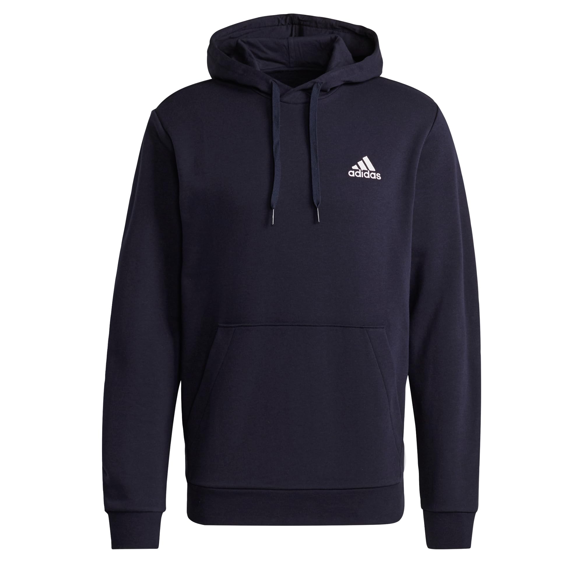 adidas Men's Essentials Fleece Hoodie - Warm & Comfortable Pullover for Casual Wear, Gym & Outdoor Activities