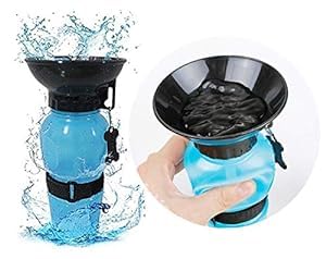**SWIMERO 18oz Portable Dog Water Bottle & Bowl - Leak-Proof Travel Water Dispenser for Dogs, Auto-Fill Pet Mug - Perfect for Hiking, Camping & Outdoor Adventures**