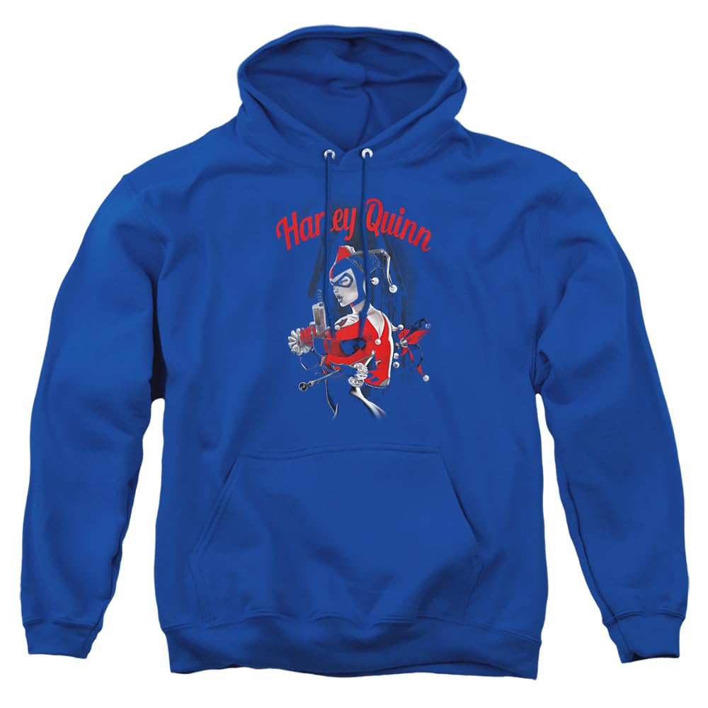 Batman Spring Gun Hoodie for Men & Women - Unisex Pullover Sweatshirt - Perfect for Cosplay, Comic Con & Casual Wear